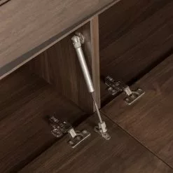 Red Living Sideboard Kluuvi - Echtholzfurnier - Walnuss / Schwarz -Büromöbel Verkaufsgeschäft 1000210885 200429 17363500076 DETAILS P000000001000210885