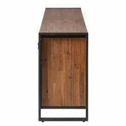 Ars manufacti Sideboard Manchester VI - Akazie massiv / Metall - Akazie / Anthrazit -Büromöbel Verkaufsgeschäft 1000210964 201027 09484600030 DETAILS P000000001000210964