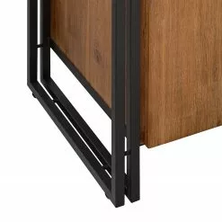 Ars manufacti Sideboard Manchester VII - Akazie massiv / Metall - Akazie / Anthrazit -Büromöbel Verkaufsgeschäft 1000210965 201008 16425800041 DETAILS P000000001000210965