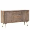 Naturoo Sideboard Turlock - Mango massiv / Metall - Mango / Gold 2 Naturoo Sideboard Turlock - Mango massiv / Metall - Mango / Gold -Büromöbel Verkaufsgeschäft 1000211467 200504 13495000232 IMAGE P000000001000211467