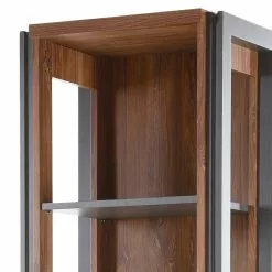 Ars manufacti Regal Marton I - Eiche Stirling Dekor / Anthrazit -Büromöbel Verkaufsgeschäft 1000211523 200424 13262200053 DETAILS P000000001000211523