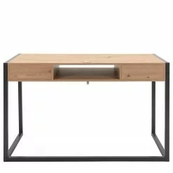 Red Living Schreibtisch Denville - Artisaneiche Dekor / Anthrazit -Büromöbel Verkaufsgeschäft 1000211591 200428 13192900006 DETAILS P000000001000211591