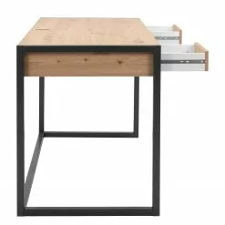 Red Living Schreibtisch Denville - Artisaneiche Dekor / Anthrazit -Büromöbel Verkaufsgeschäft 1000211591 200428 13193000007 DETAILS P000000001000211591