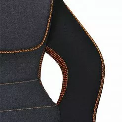 Furnitive Gaming Chair Vance - Webstoff / Flachgewebe - Schwarz / Orange -Büromöbel Verkaufsgeschäft 1000211723 200506 12473100083 DETAILS P000000001000211723