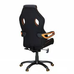Furnitive Gaming Chair Vance - Webstoff / Flachgewebe - Schwarz / Orange -Büromöbel Verkaufsgeschäft 1000211723 200506 12473100084 DETAILS P000000001000211723