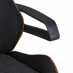 Furnitive Gaming Chair Vance - Webstoff / Flachgewebe - Schwarz / Orange -Büromöbel Verkaufsgeschäft 1000211723 200506 12473100086 DETAILS P000000001000211723