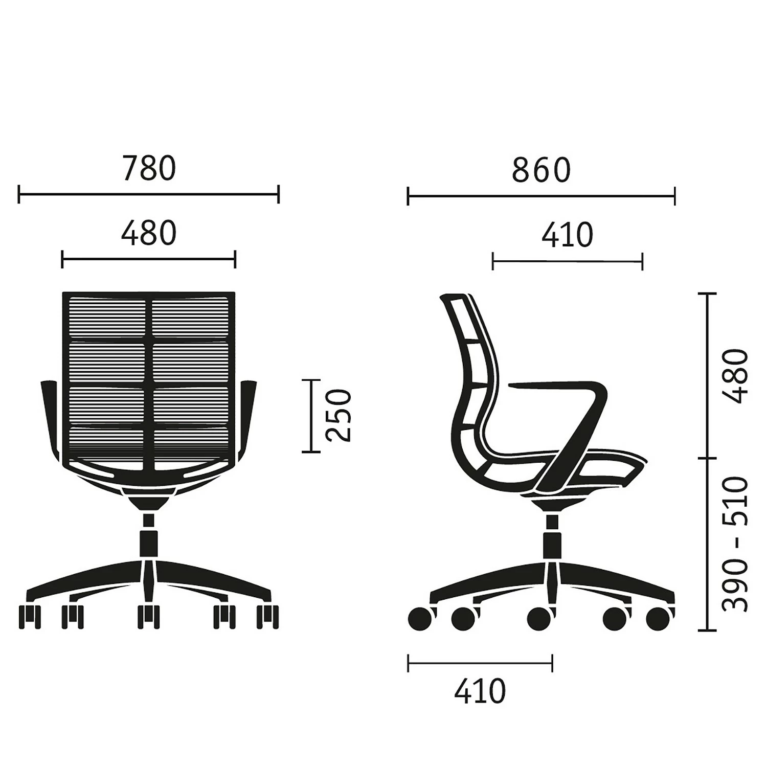 Sedus Bürostuhl se:joy I - Hellgrau 7 Sedus Bürostuhl se:joy I - Hellgrau – Bild 5