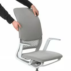 Sedus Bürostuhl se:motion III - Hellgrau / Weiß -Büromöbel Verkaufsgeschäft 1000212418 200507 14154900177 DETAILS P000000001000212418