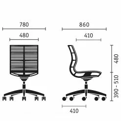 Sedus Bürostuhl se:joy II - Orange 11 Sedus Bürostuhl se:joy II - Orange -Büromöbel Verkaufsgeschäft 1000212423 200507 14155000186 SKETCH DETAILS P000000001000212423 sketch