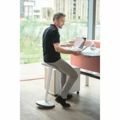 Sedus Stehhocker se:fit - Weiß / Grau 11 Sedus Stehhocker se:fit - Weiß / Grau -Büromöbel Verkaufsgeschäft 1000212447 200507 14155900309 MOOD DETAILS P000000001000212447 mood