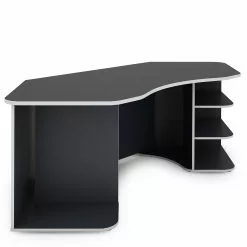 Furnitive Eckschreibtisch Crosswoods - Anthrazit / Weiß -Büromöbel Verkaufsgeschäft 1000212452 200511 14234700058 DETAILS P000000001000212452