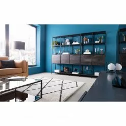 Fredriks Regal Meon III - Eiche Grau Dekor - Breite: 150 cm -Büromöbel Verkaufsgeschäft 1000213232 210104 13264800005 MOOD DETAILS P000000001000213232 mood