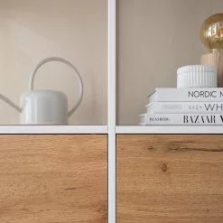 Fredriks Regal Meon III - Eiche Dekor - Breite: 101 cm -Büromöbel Verkaufsgeschäft 1000213233 201124 10312300023 DETAILS P000000001000213233