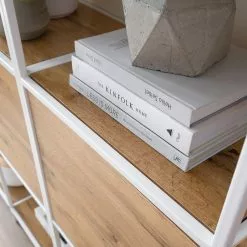 Fredriks Regal Meon III - Eiche Dekor - Breite: 101 cm -Büromöbel Verkaufsgeschäft 1000213233 201124 10313500028 DETAILS P000000001000213233