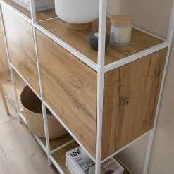 Fredriks Regal Meon III - Eiche Dekor - Breite: 101 cm -Büromöbel Verkaufsgeschäft 1000213233 201124 10313800030 DETAILS P000000001000213233