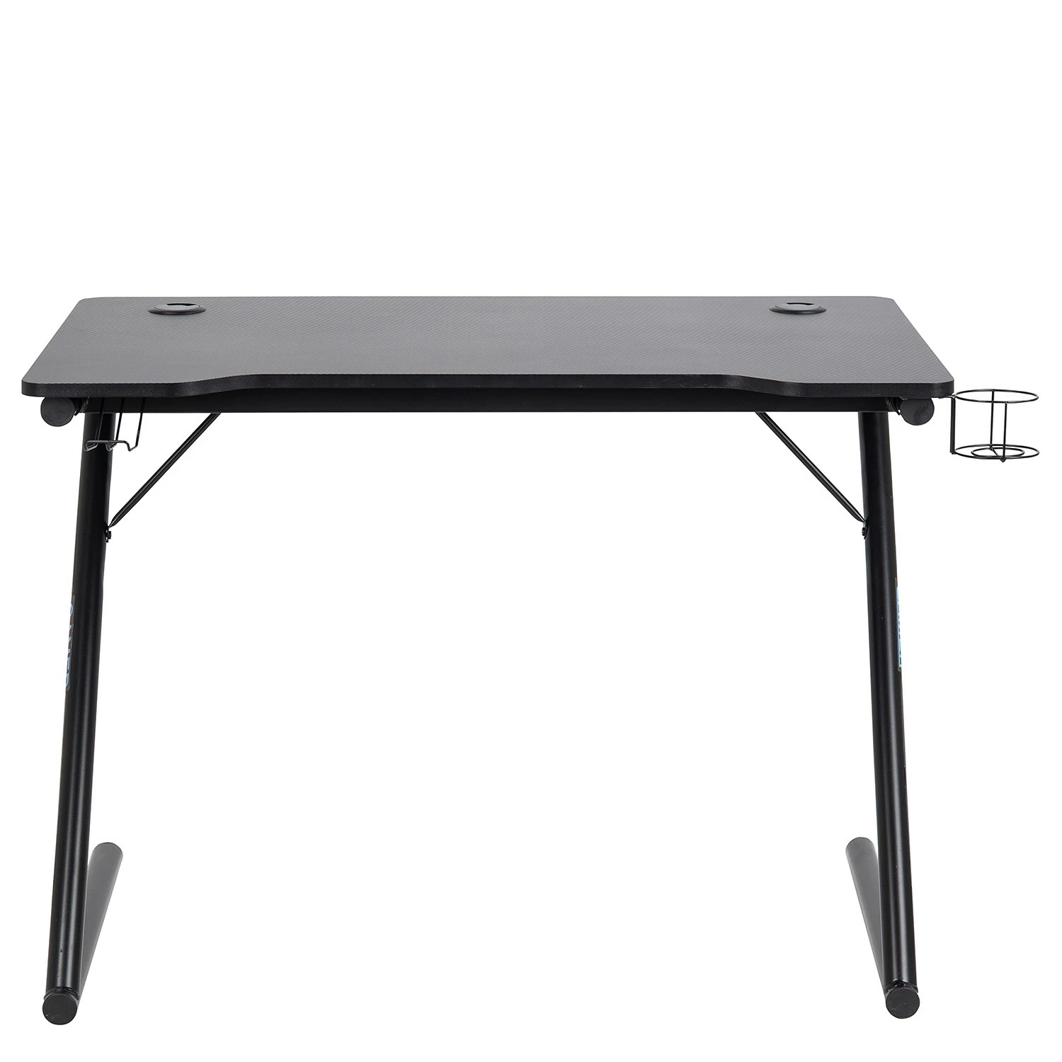 Furnitive Gaming Tisch Tipton - Metall - Matt Schwarz / Schwarz 5 Furnitive Gaming Tisch Tipton - Metall - Matt Schwarz / Schwarz – Bild 3