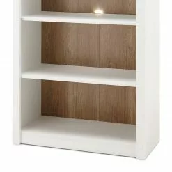 Norrwood Regal Proville I - Eiche Weiß Dekor / Eiche Dekor -Büromöbel Verkaufsgeschäft 1000213900 200525 13153000170 DETAILS P000000001000213900