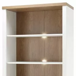 Norrwood Regal Proville I - Eiche Weiß Dekor / Eiche Dekor -Büromöbel Verkaufsgeschäft 1000213900 200525 13153100171 DETAILS P000000001000213900