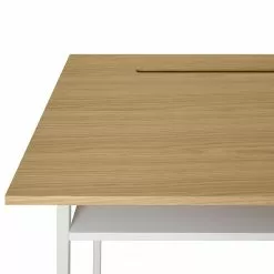 Temahome Schreibtisch Bristol - Eiche teilmassiv / Metall - Eiche / Weiß 16 Temahome Schreibtisch Bristol - Eiche teilmassiv / Metall - Eiche / Weiß -Büromöbel Verkaufsgeschäft 1000214020 200527 06045600052 DETAILS P000000001000214020