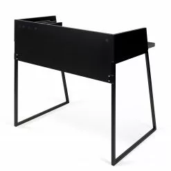 Temahome Schreibtisch Volga - Metall - Beton Dekor Schwarz / Schwarz -Büromöbel Verkaufsgeschäft 1000214021 200527 06045900058 DETAILS P000000001000214021