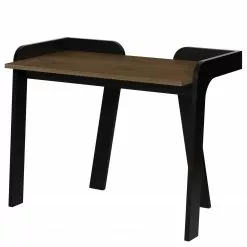 Temahome Schreibtisch Maya - Nussbaum / Schwarz