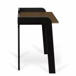 Temahome Schreibtisch Maya - Nussbaum / Schwarz -Büromöbel Verkaufsgeschäft 1000214022 200527 06051000065 DETAILS P000000001000214022