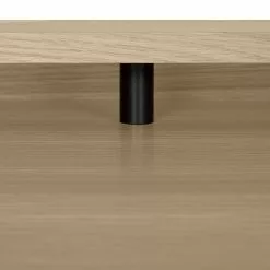 Temahome Schreibtisch Ply I - Eiche teilmassiv / Metall - Eiche Hell / Schwarz -Büromöbel Verkaufsgeschäft 1000214023 200527 06052200081 DETAILS P000000001000214023