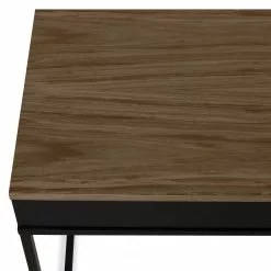 Temahome Schreibtisch City - Nussbaum / Schwarz -Büromöbel Verkaufsgeschäft 1000214065 200527 06061600149 DETAILS P000000001000214065