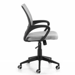 Furnitive Bürostuhl Elrick - Nylon & Mesh / Stahl - Grau / Schwarz -Büromöbel Verkaufsgeschäft 1000214311 200609 07300800003 DETAILS P000000001000214311