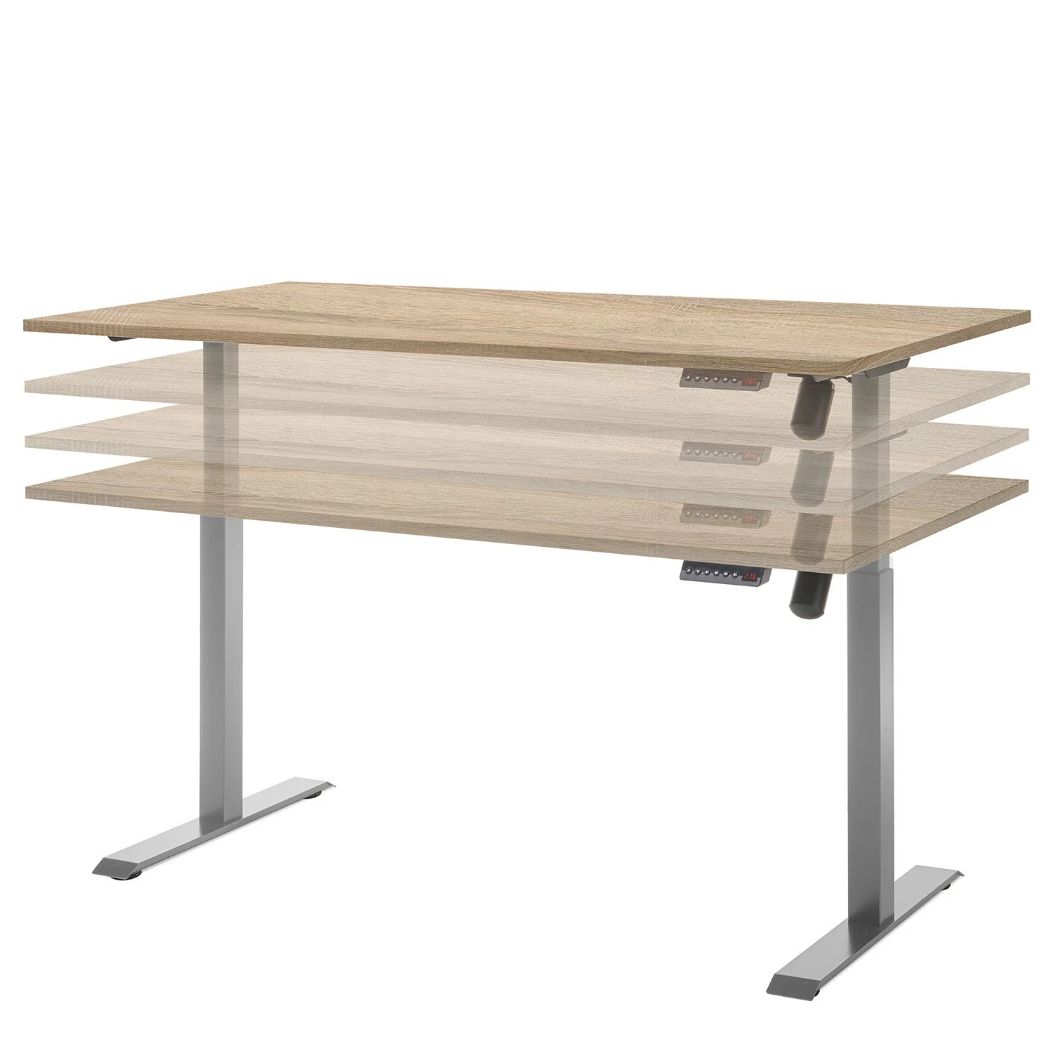 Furnitive Schreibtisch Okay - Eiche Sonoma Dekor 13 Furnitive Schreibtisch Okay - Eiche Sonoma Dekor – Bild 11