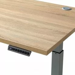 Furnitive Schreibtisch Okay - Eiche Sonoma Dekor 36 Furnitive Schreibtisch Okay - Eiche Sonoma Dekor -Büromöbel Verkaufsgeschäft 1000214320 201021 14074200015 DETAILS P000000001000214320