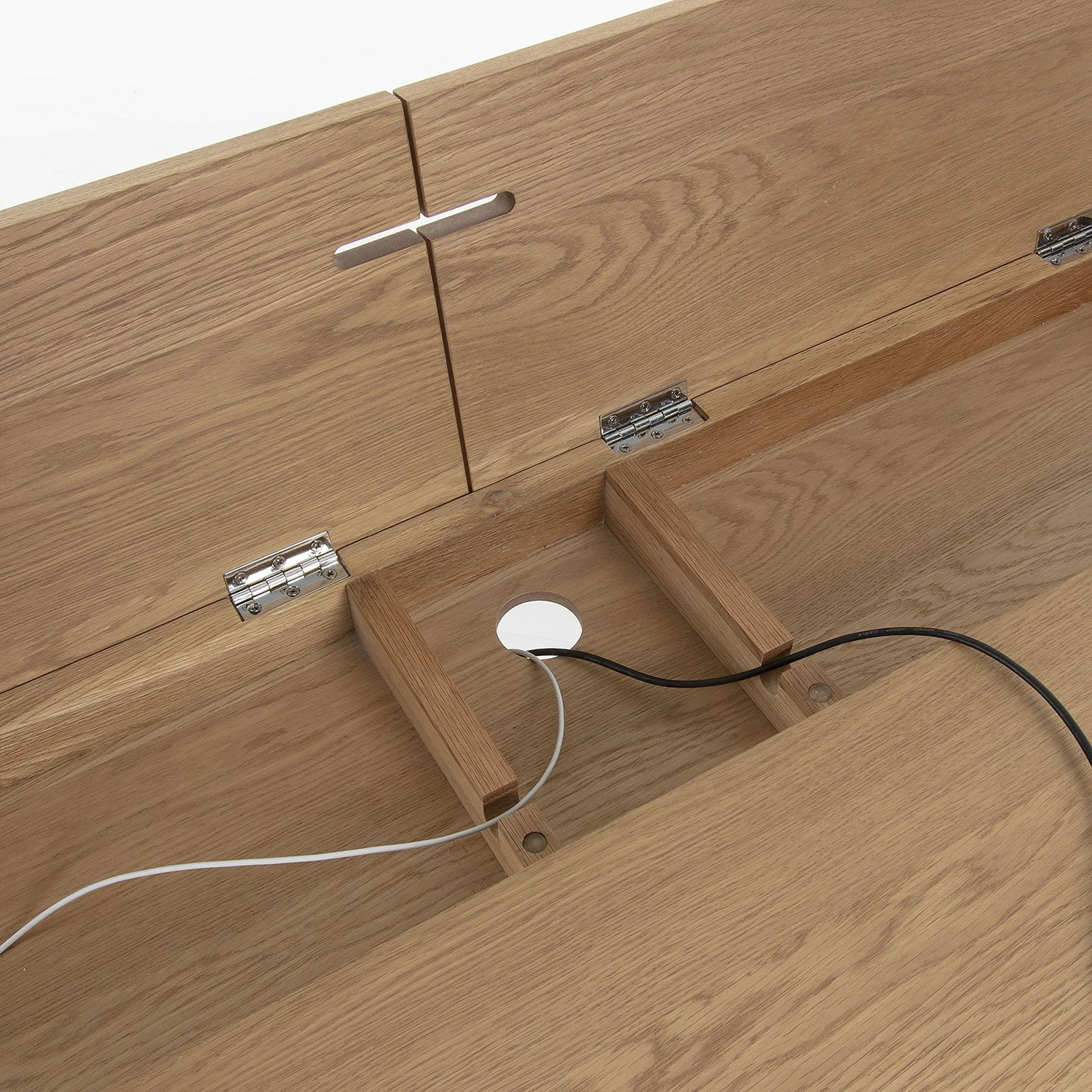 Furnitive Schreibtisch Runton - Esche teilmassiv - Esche 9 Furnitive Schreibtisch Runton - Esche teilmassiv - Esche – Bild 7