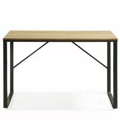 Furnitive Schreibtisch Tafton - Metall - Naturholz Dekor / Schwarz -Büromöbel Verkaufsgeschäft 1000214326 200609 07305800062 DETAILS P000000001000214326
