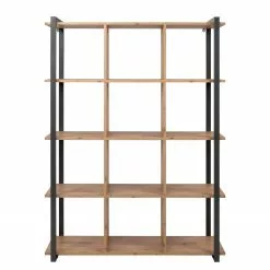 Red Living Regal Denville - Eiche Artisan Dekor / Anthrazit -Büromöbel Verkaufsgeschäft 1000214500 200608 14163600088 DETAILS P000000001000214500