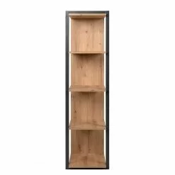 Red Living Regal Denville - Eiche Artisan Dekor / Anthrazit -Büromöbel Verkaufsgeschäft 1000214500 200608 14163700089 DETAILS P000000001000214500