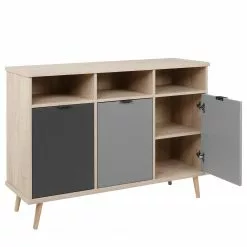 Mørteens Sideboard Elysian - Grau / Eiche Dekor 21 Mørteens Sideboard Elysian - Grau / Eiche Dekor -Büromöbel Verkaufsgeschäft 1000214503 200608 14174300130 DETAILS P000000001000214503