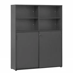 Furnitive Aktenschrank Cookley II - Anthrazit