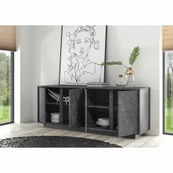 LC Spa Sideboard Carrara - Marmor Anthrazit Dekor -Büromöbel Verkaufsgeschäft 1000216292 200630 09124200037 MOOD DETAILS P000000001000216292 mood