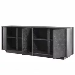 LC Spa Sideboard Carrara - Marmor Anthrazit Dekor -Büromöbel Verkaufsgeschäft 1000216292 200630 09124400041 DETAILS P000000001000216292