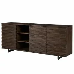 Studio Copenhagen Sideboard Kirley III - Akazie massiv - Akazie Dunkel