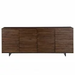 Studio Copenhagen Sideboard Kirley II - Akazie massiv - Akazie Dunkel -Büromöbel Verkaufsgeschäft 1000218073 210909 14294900004 DETAILS P000000001000218073