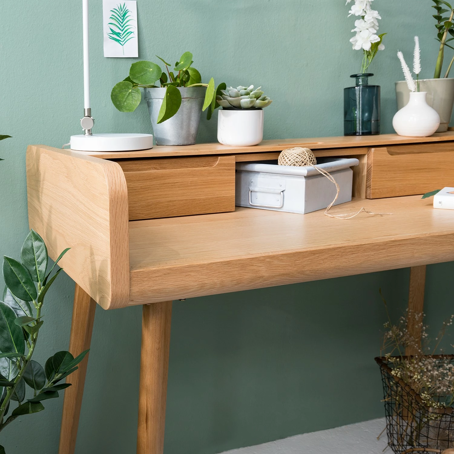 Mørteens Schreibtisch Hanck - Eiche teilmassiv 12 Mørteens Schreibtisch Hanck - Eiche teilmassiv – Bild 10