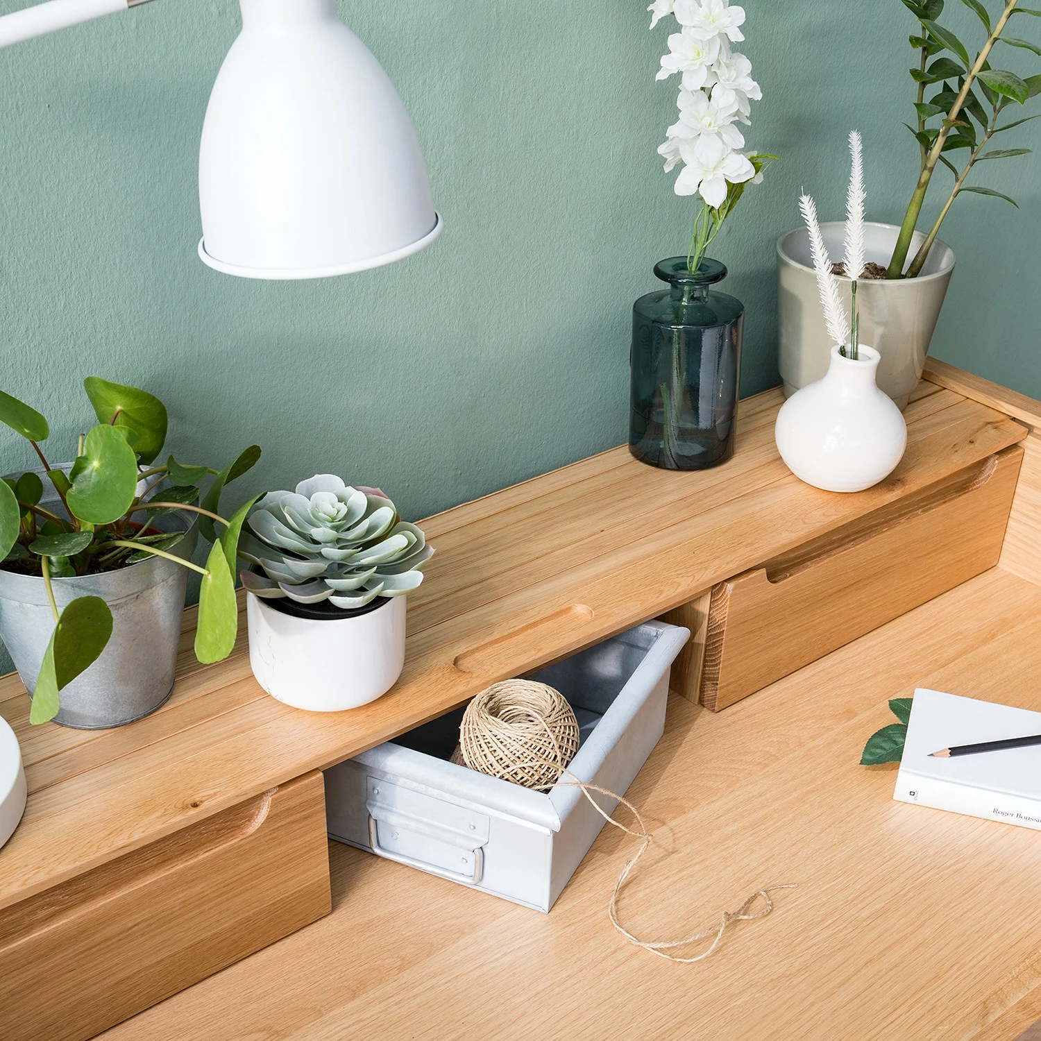 Mørteens Schreibtisch Hanck - Eiche teilmassiv 14 Mørteens Schreibtisch Hanck - Eiche teilmassiv – Bild 12