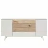 GWINNER Sideboard Misano - Weiß / Wildeiche - Ohne Beleuchtung 2 GWINNER Sideboard Misano - Weiß / Wildeiche - Ohne Beleuchtung -Büromöbel Verkaufsgeschäft 1000218308 210723 15385000024 IMAGE P000000001000218308