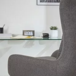 Jack & Alice Bürosessel Bracon II - Flachgewebe / Nylon - Dunkelgrau / Schwarz -Büromöbel Verkaufsgeschäft 1000218350 220630 022 MOOD DETAILS P000000001000218350 mood