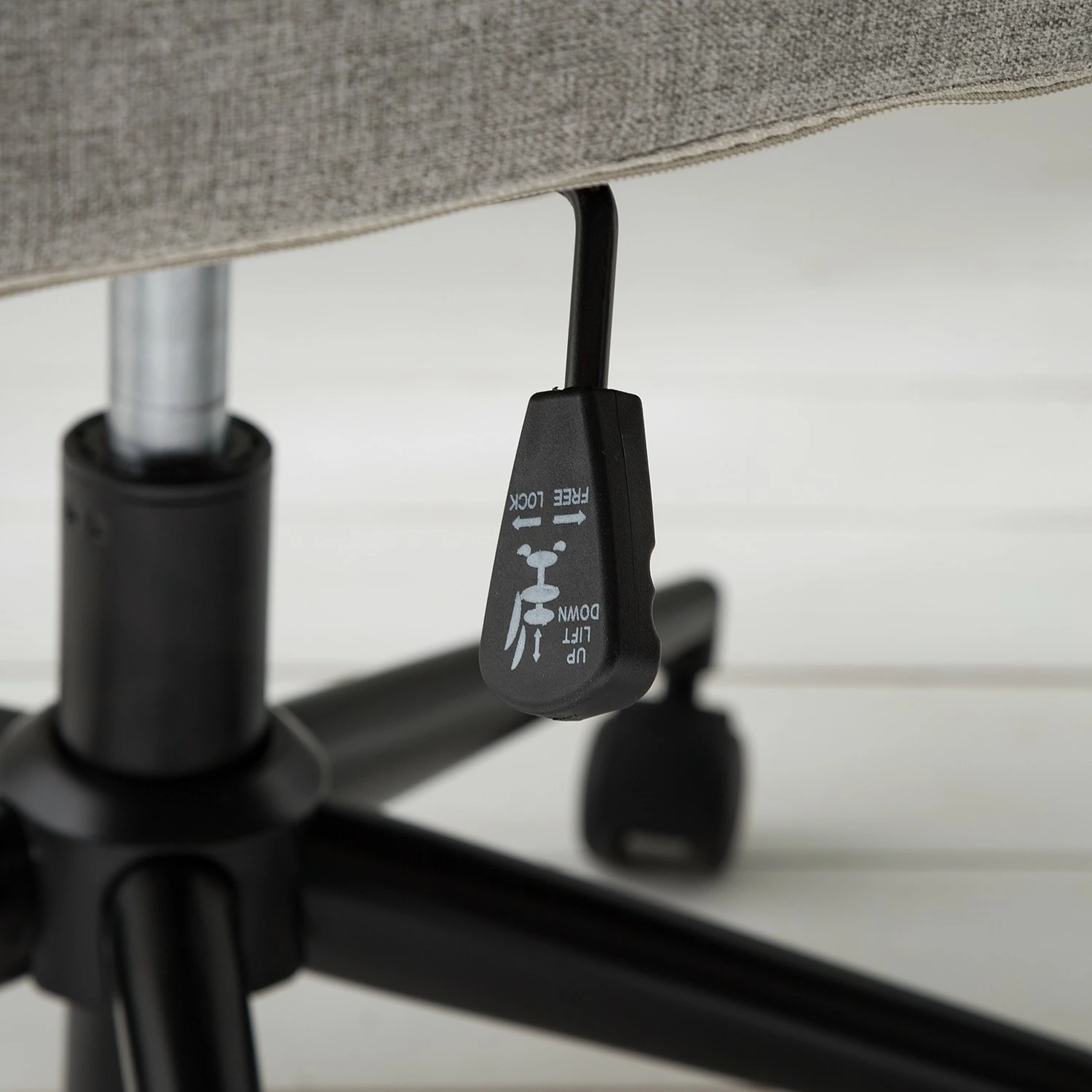 Furnitive Bürostuhl Barking - Lichtgrau 24 Furnitive Bürostuhl Barking - Lichtgrau – Bild 22