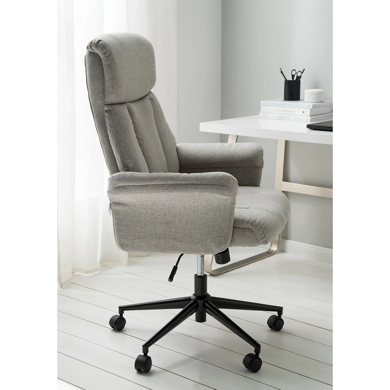 Furnitive Bürostuhl Barking - Lichtgrau 28 Furnitive Bürostuhl Barking - Lichtgrau – Bild 26