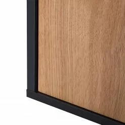 Red Living Regal Barview - Echtholzfurnier - Eiche / Anthrazit -Büromöbel Verkaufsgeschäft 1000218360 210318 07394800007 DETAILS P000000001000218360