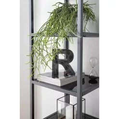 Red Living Regal Barview - Echtholzfurnier - Eiche / Anthrazit -Büromöbel Verkaufsgeschäft 1000218360 210413 12580300012 DETAILS P000000001000218360