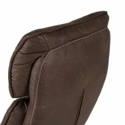 Furnitive Bürostuhl Grately - Microfaser / Nylon - Braun / Schwarz -Büromöbel Verkaufsgeschäft 1000218362 220330 048 DETAILS P000000001000218362